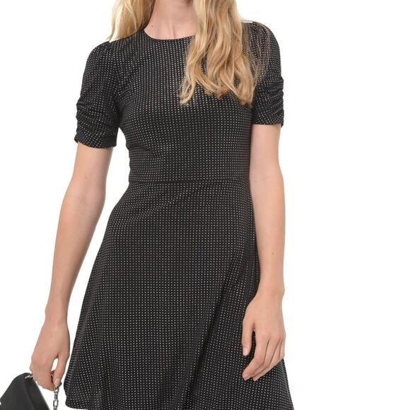 MICHAEL Michael Kors Dresses & Skirts - Michael Michael Kors Metallic Dot Dress Size 2X